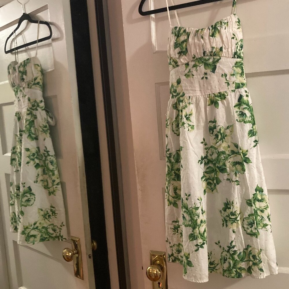 Vintage, bodice mini sun dress